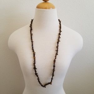 Tigerseye Gemstone Necklace